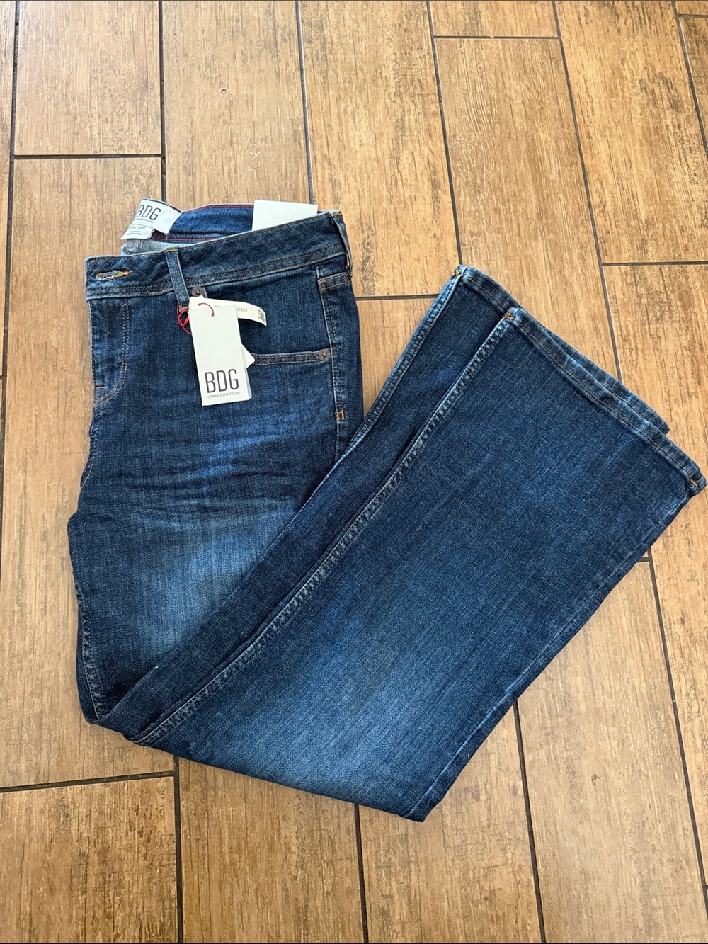 Urban outfitters BDG Women's Medium/Dark Blue Boot Cut Jeans
